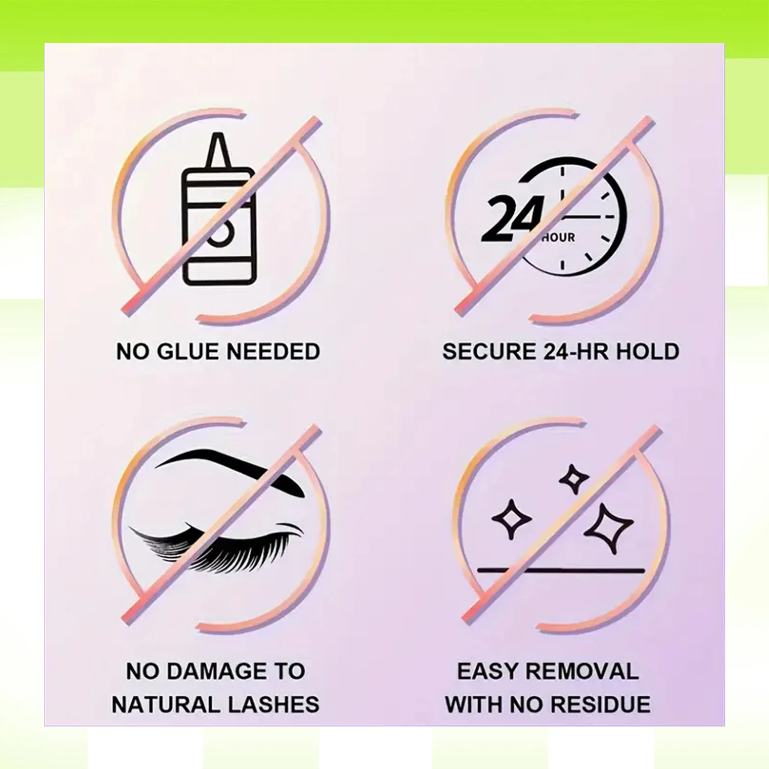 Selbstklebende künstliche Wimpern, C-Curl, einzelne Wimpern, Katzenaugen-, Fuchsaugen- und Manga-Wimpern, Wimpern für links und rechts, natürliches 192-teiliges Wimpern-Set, 8–13 mm, extra großes Set, für zu Hause, geeignet für Anfänger. – Detail 6
