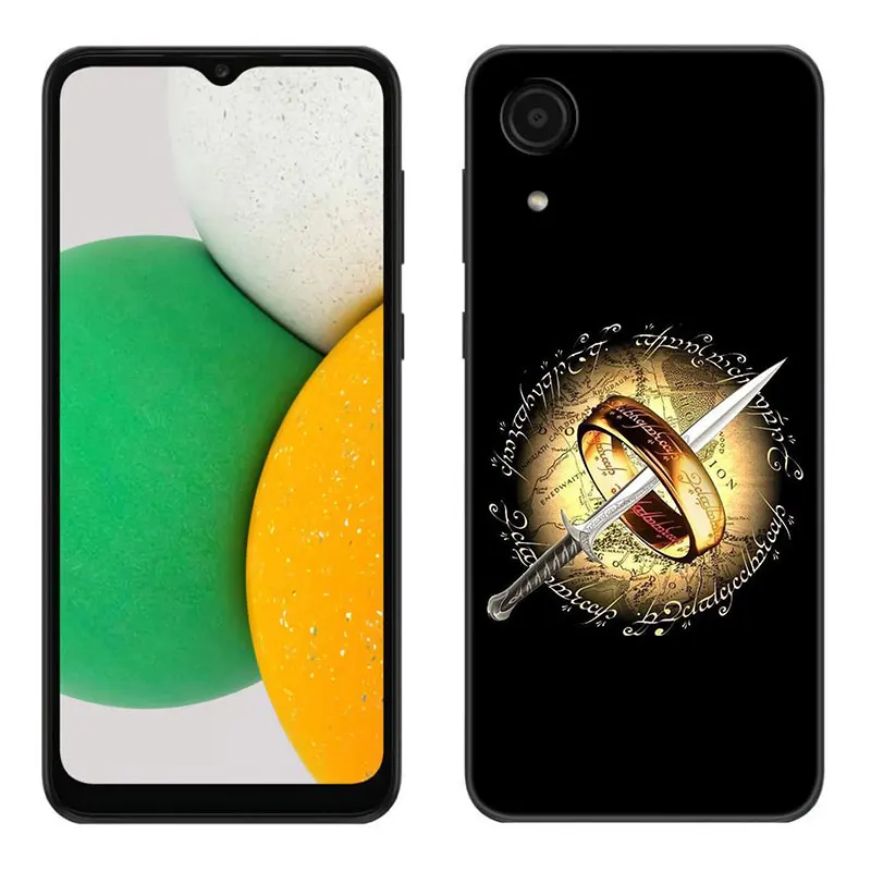 The L-Lord of the R-Rings Phone Case For Samsung Galaxy A01 A03 Core A04 A10 E A02 A05 A20 A21 A30 A50 S A6 A8 Plus A7 A9 2018