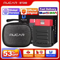 MUCAR BT200 Bluetooth Automotive Obd2 Scanner for Auto Full System Diagnostic Tools Oil SAS Scan EOBD Diagnosis O2 Sensor Tester