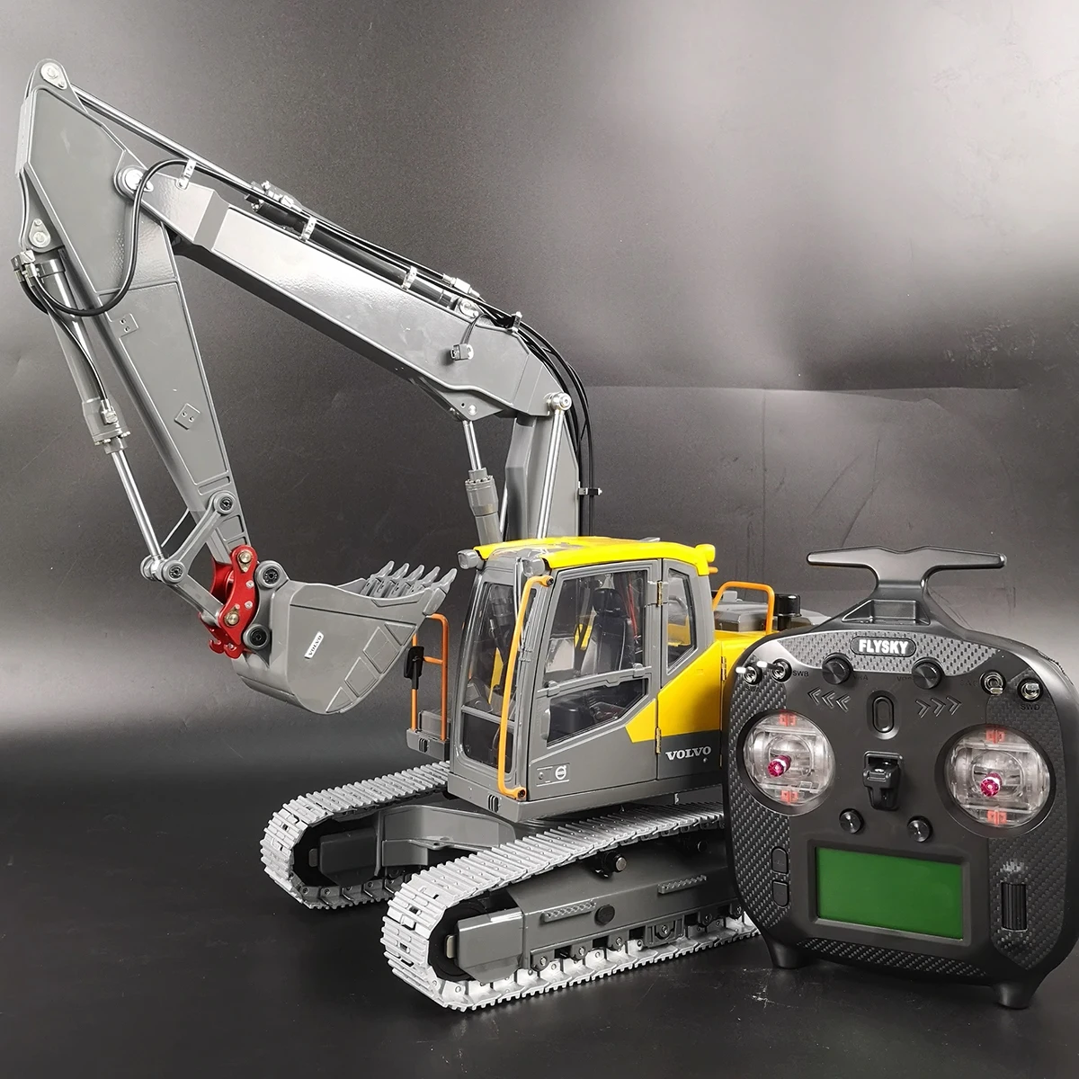 EC160 RC Excavator Modified 3-section Arm Hydraulic Kit 1/14 E010 Electric RC Excavator Modified Hydraulic Excavator Upgrade Kit