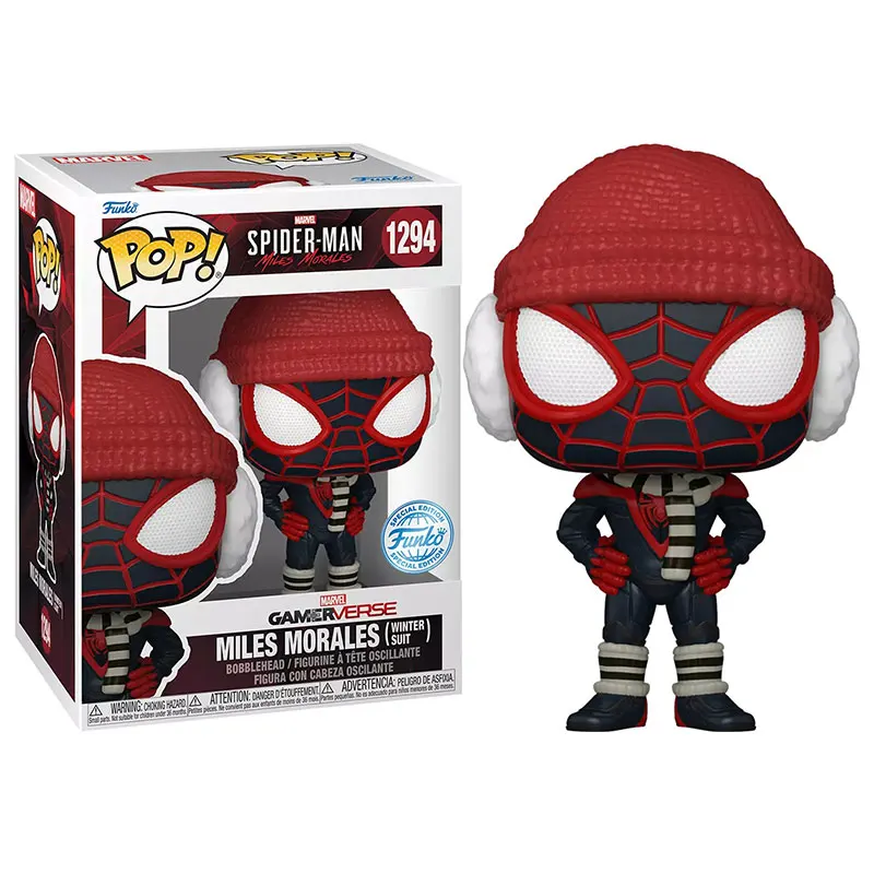 FUNKO POP Spider Man figuras de acción Miles Morales Anime Marvel edición especial figura modelo juguetes muñeca limitada coleccionable