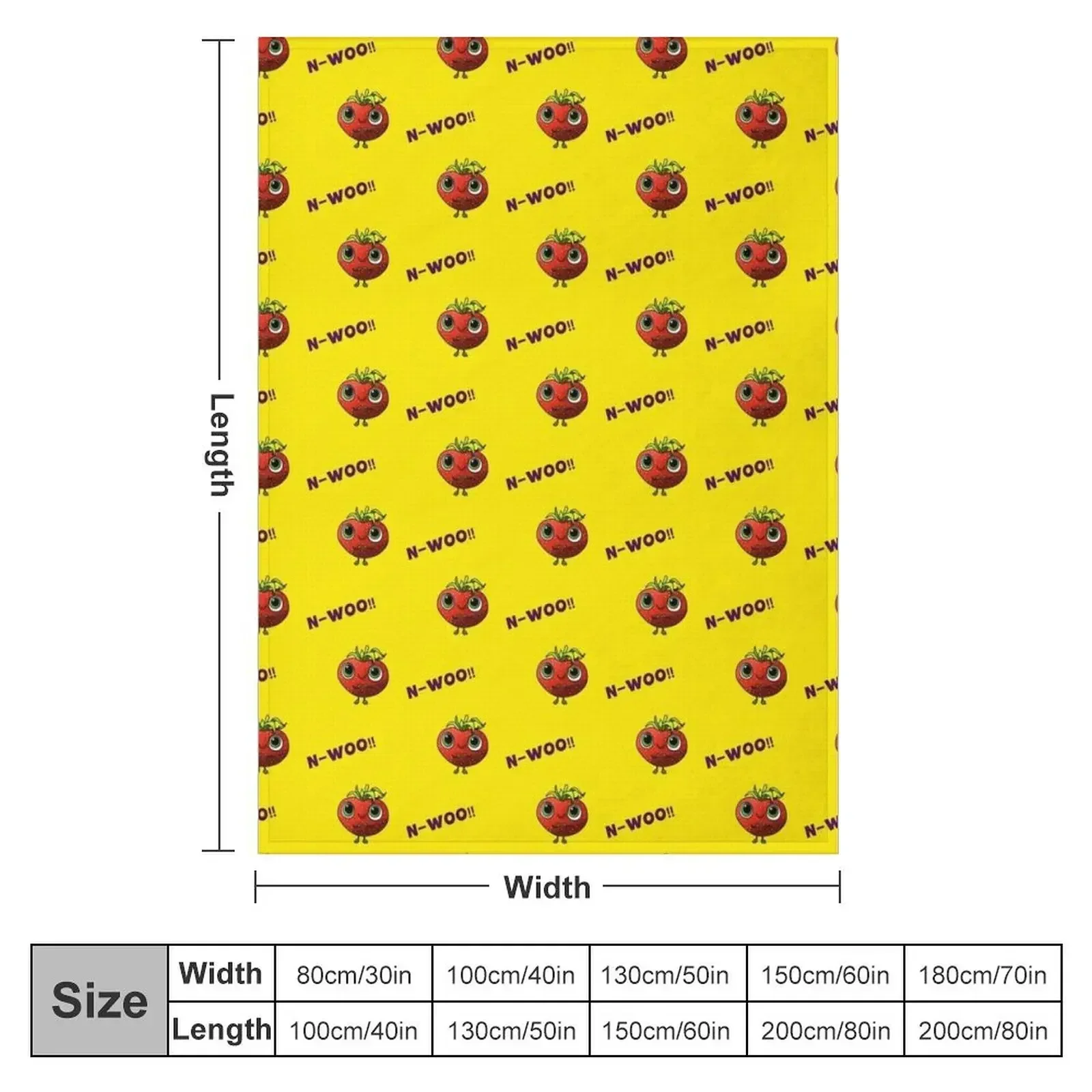 N-WOO - Barry - Cloudy with a chance of meatballs Throw Blanket Decorative Sofa Designers christmas decoration Blankets