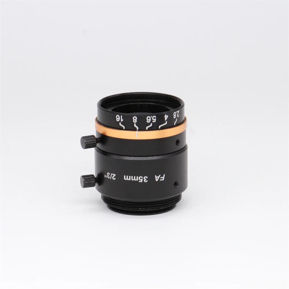 Cost-Effective 6MP Telephoto Machine Vision Lens 35mm F2.8, 2/3
