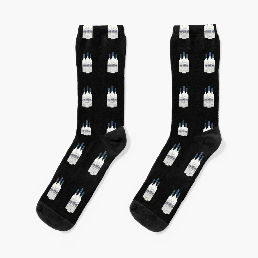 

Grey Goose Vodka Bottles | Funny Print Socks soccer anti-slip winter gifts Men's Socks Luxury Women's