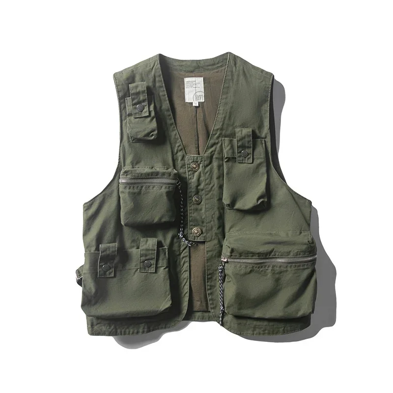 

Men's Multi Pocket Spring Tooling Vest Outdoor Trekking Hiking Hunting Military Special Forces Tactical Women's Waistcoat Couple