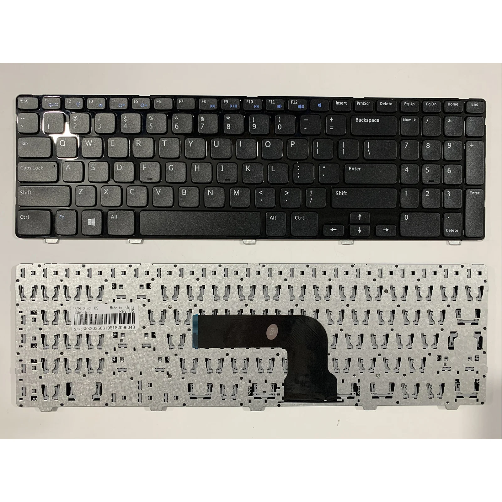 

Laptop keyboard US Layout for Dell Inspiron 3510 3511 3515 3525 3520 3521 3535