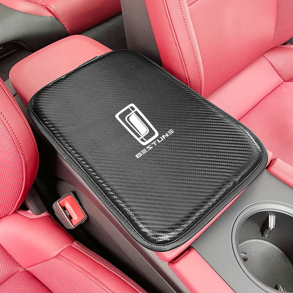 For Bestune T77 Pro T33 NAT T99 B70 X70 T55 B30 B50 B90 X40 X80 E01 Car Armrest Pad Cover Cushion Interior Auto Accesssories