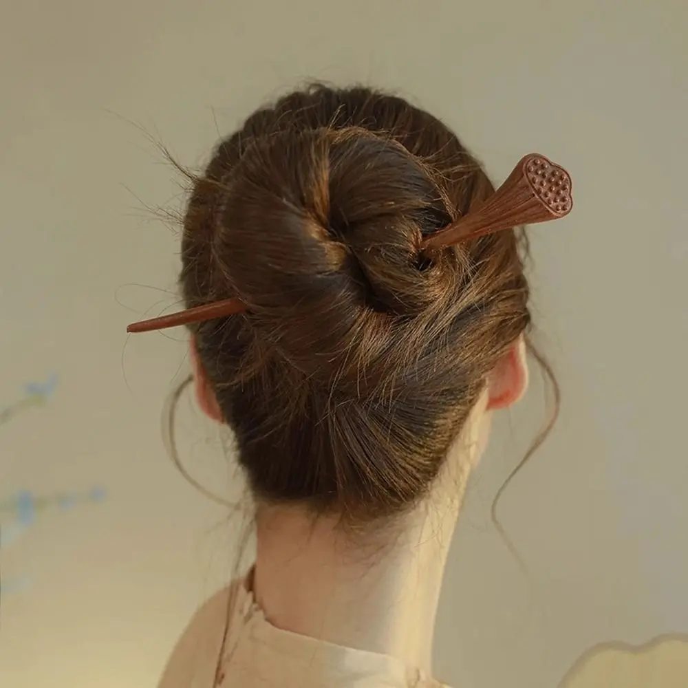 

Ancient Style Wood Wooden Hair Stick Butterfly Cat Chinese Style Hairpin Hair Sticks for Buns Animals Hanfu Headwear Women