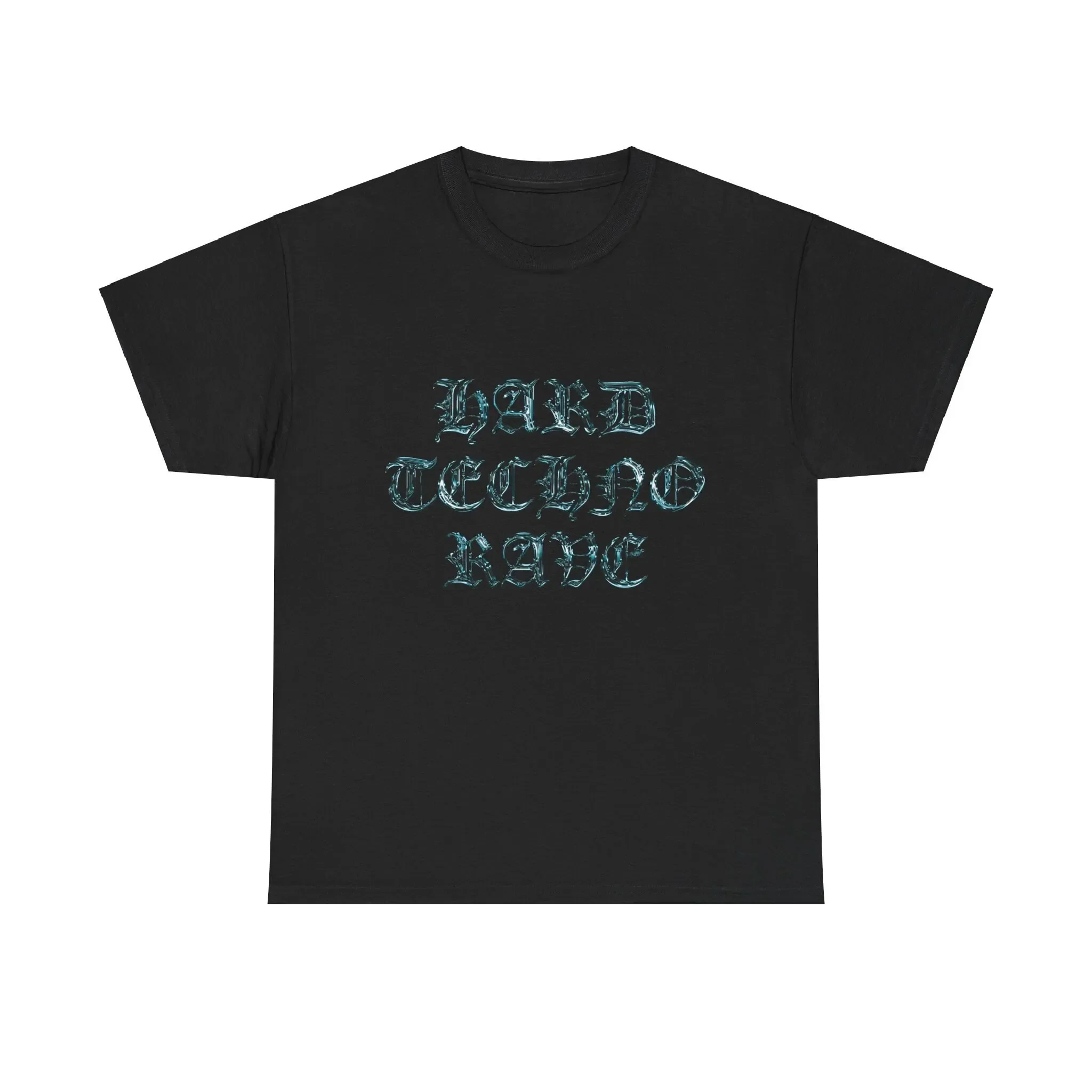 Hard Techno Rave T Shirt Chrome design Clubbing
