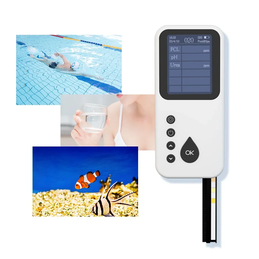 

Swimming Pool Water Electric Tester test Kit Pool test Kit Digital 7 Elements