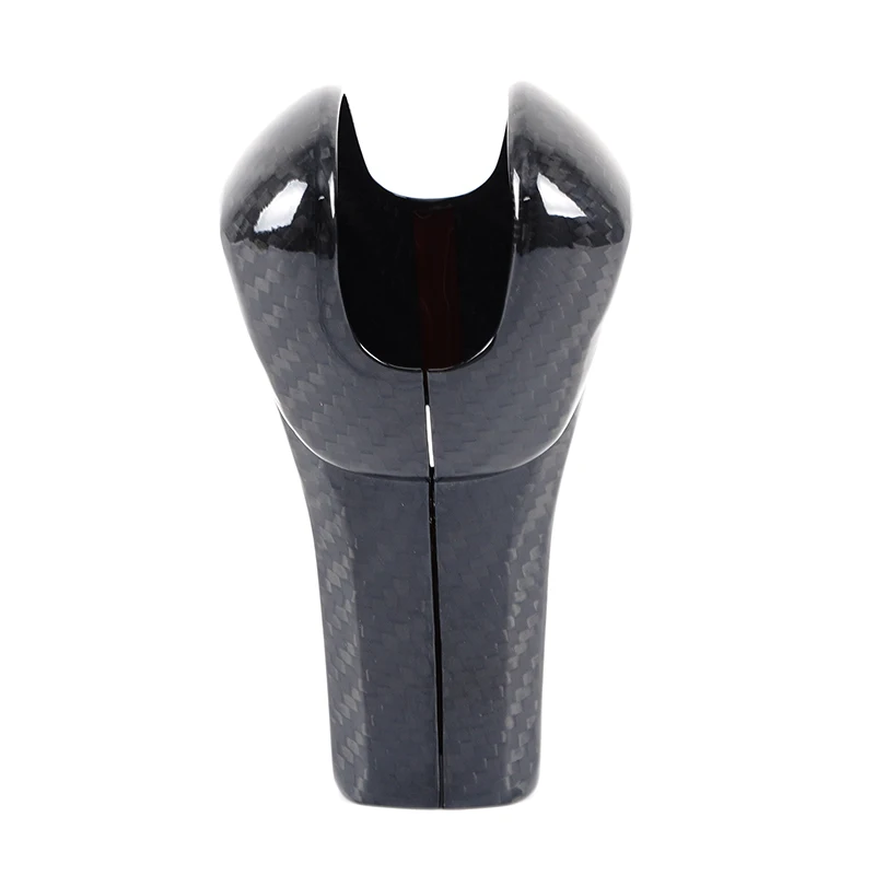 Vera fibra di carbonio per Porsche Macan 2022 Car styling Auto ingranaggio di controllo centrale copertura della testa decorazione adesivo accessori interni