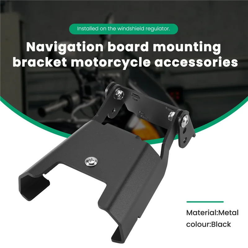 

A22F-Motorcycle Mobile Phone Stand Holder GPS Plate Bracket For Ducati Multistrada 950 S 1260 Enduro