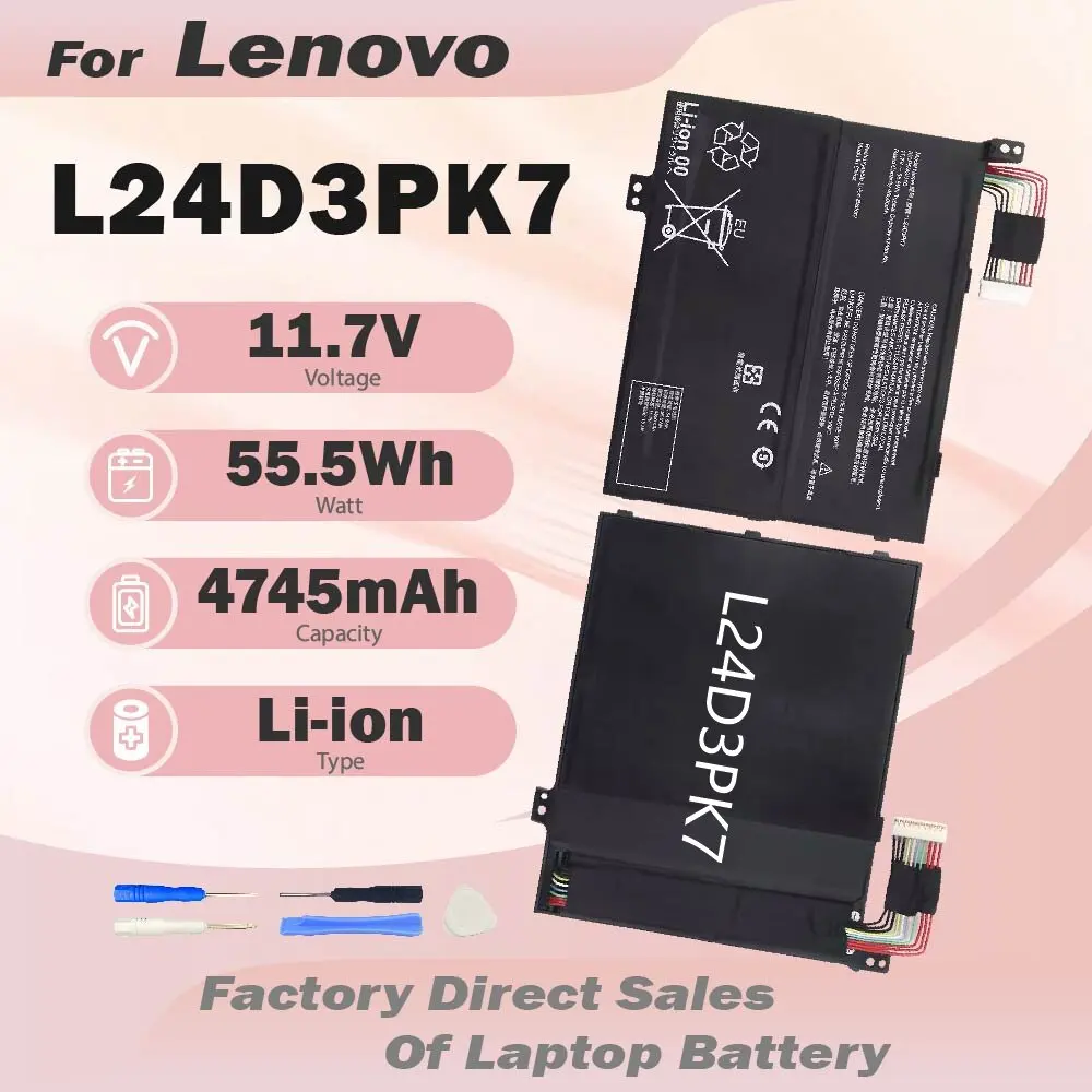 

L24D3PK7 Laptop Battery L24C3PK7 L24L3PK7 L24B3PK7 for Lenovo Legion Go S 8ARP1 Handheld PC 83L3 Series SB11Q41112 5B11Q41113