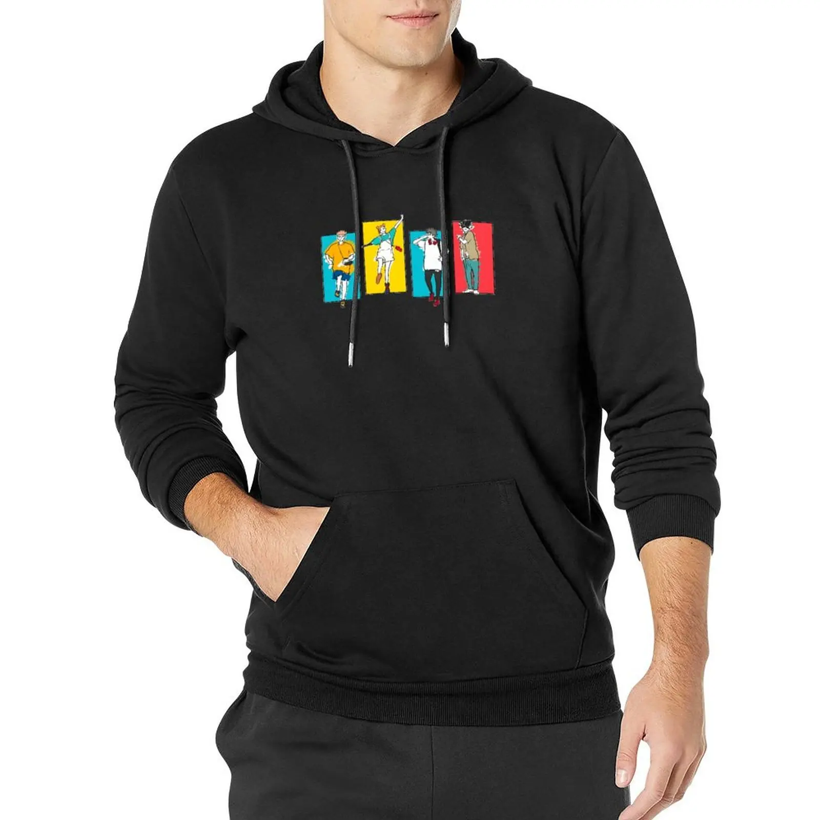 

The funny squad Pullover Hoodie men wear men's autumn clothes hoodie oversize