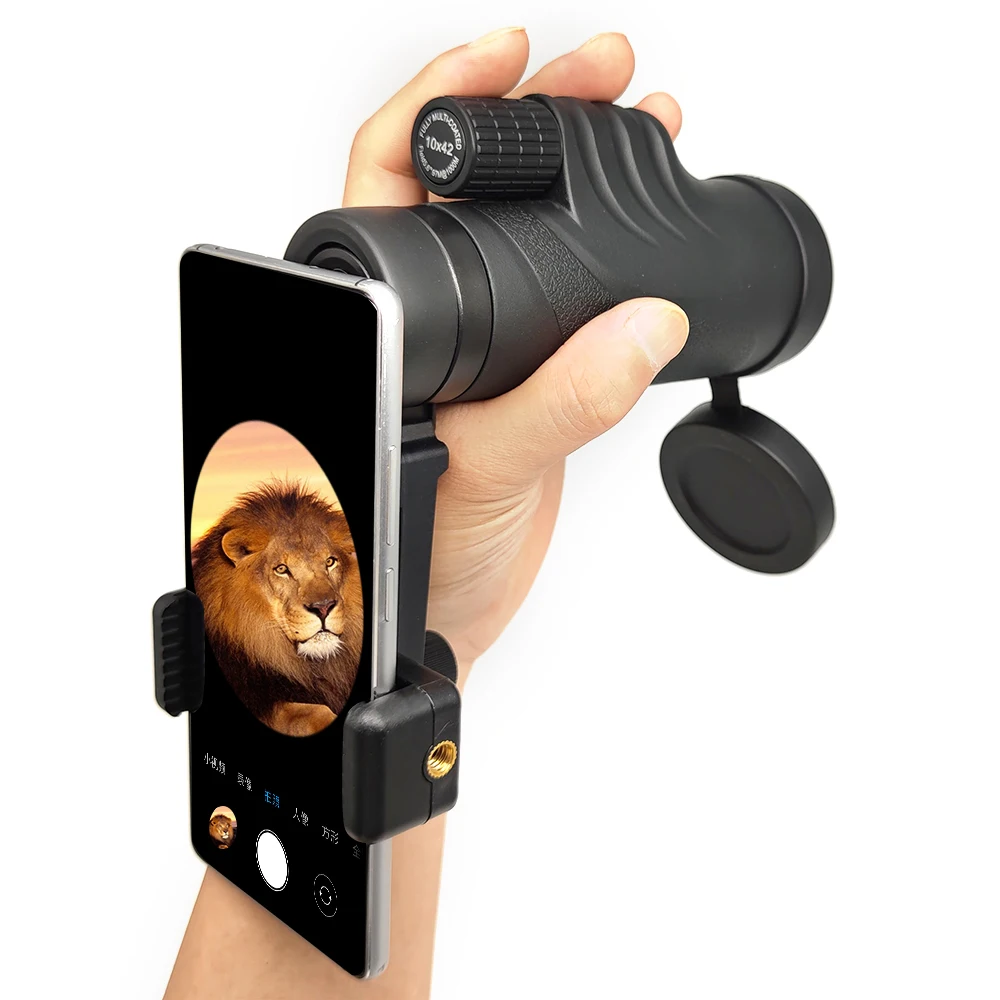 

Ymt26 HD Optical Glass 12x50 Monocular 10x42 Telescope 16x52 40x60 Low Night Vision for Hunting Camping
