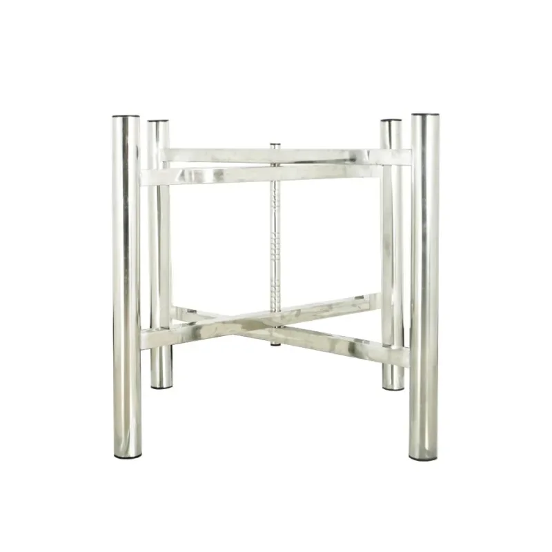 

Large round Table Stand Iron Table Leg Bracket Eight-Immortal Dining Folding Telescopic