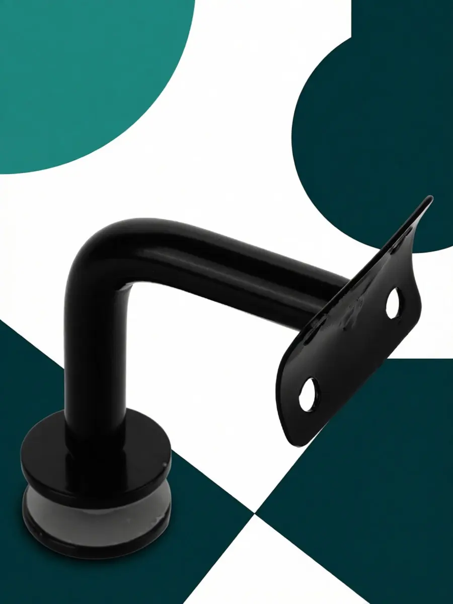 Premium Stainless Steel Handrail Bracket Easy Install for Wooden Staircase Modern Stair Railing Support Bracket Handrail Fitting
