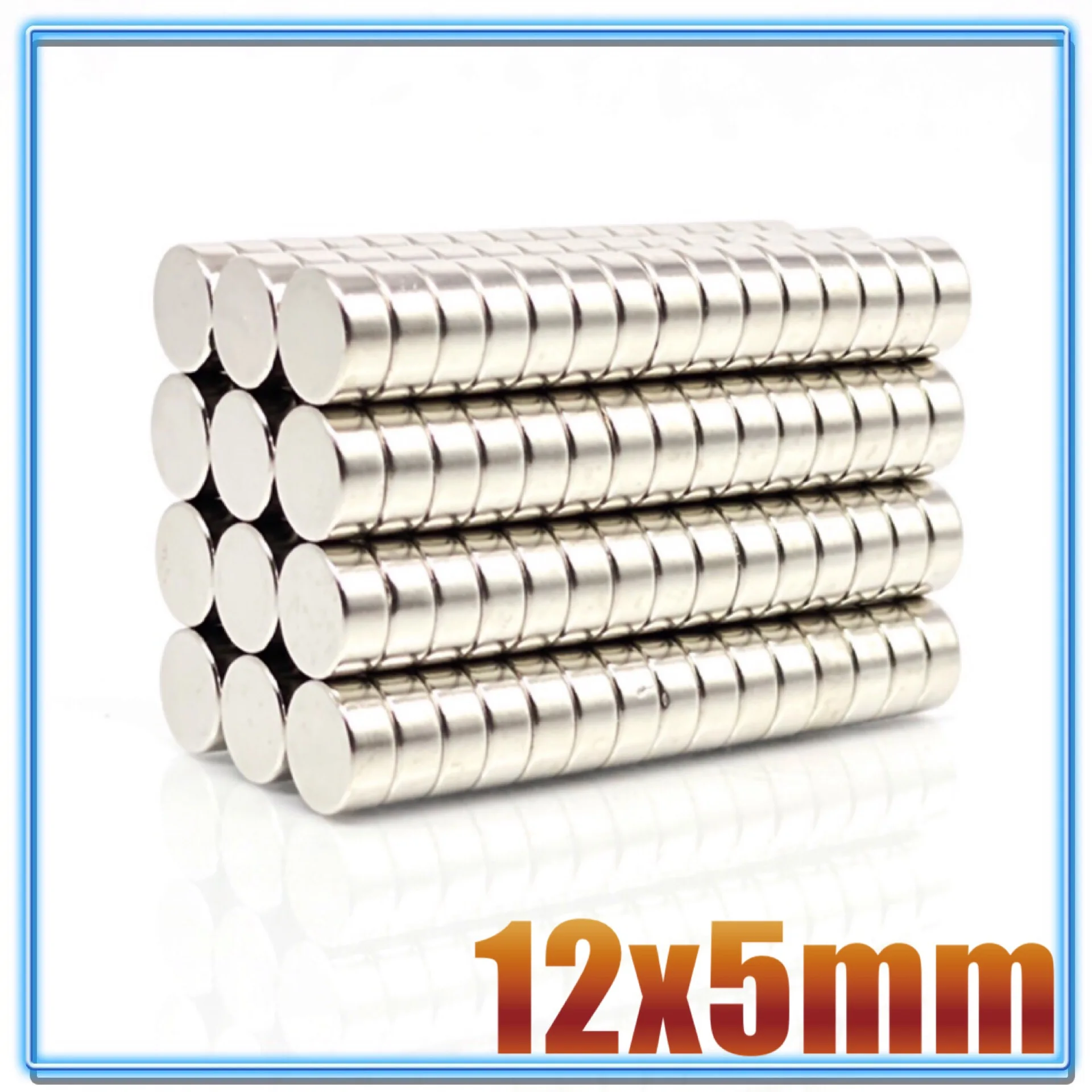 5/10/20/50/100/200Pcs 12x5 Powerful Magnets disc 12mmx5mm Permanent Round Magnet 12x5mm Neodymium Magnet Strong magnetic 12*5