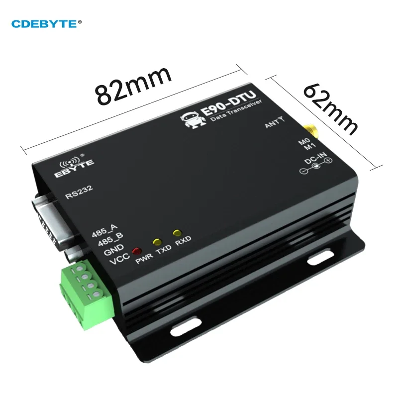 433MHz Wireless Transceiver LoRa CDEBYTE E90-DTU(433L20)-V8 RS232 RS485 20dBm Long Range PLC Transceiver Receiver Radio Modem