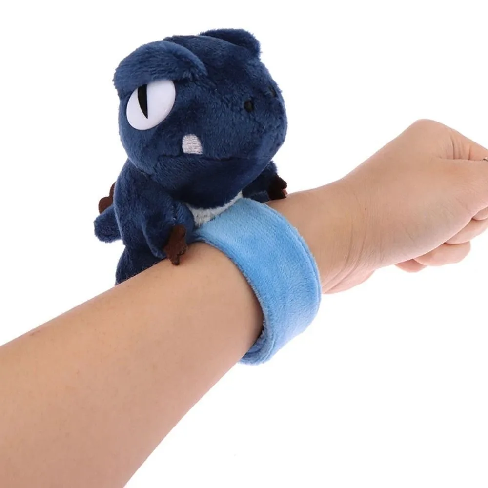 New Dinosaur Slap Bracelet Kawaii Interactive Animal Slap Bracelets Cartoon Animal Bicycle Decoration Home Decor