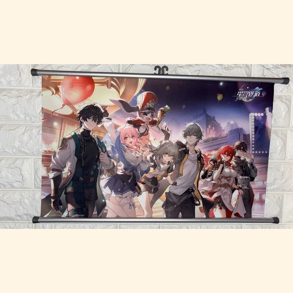 Sunsyea Honkai Star Rail Official Merch miHoYo Original Authentic QDZL Series Hanging Scroll Dan Heng