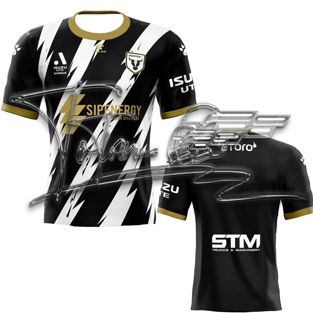 

Цифровая спортивная одежда для фитнеса в австралийском стиле с короткими рукавами Sydney Street Couple, модный повседневный топ