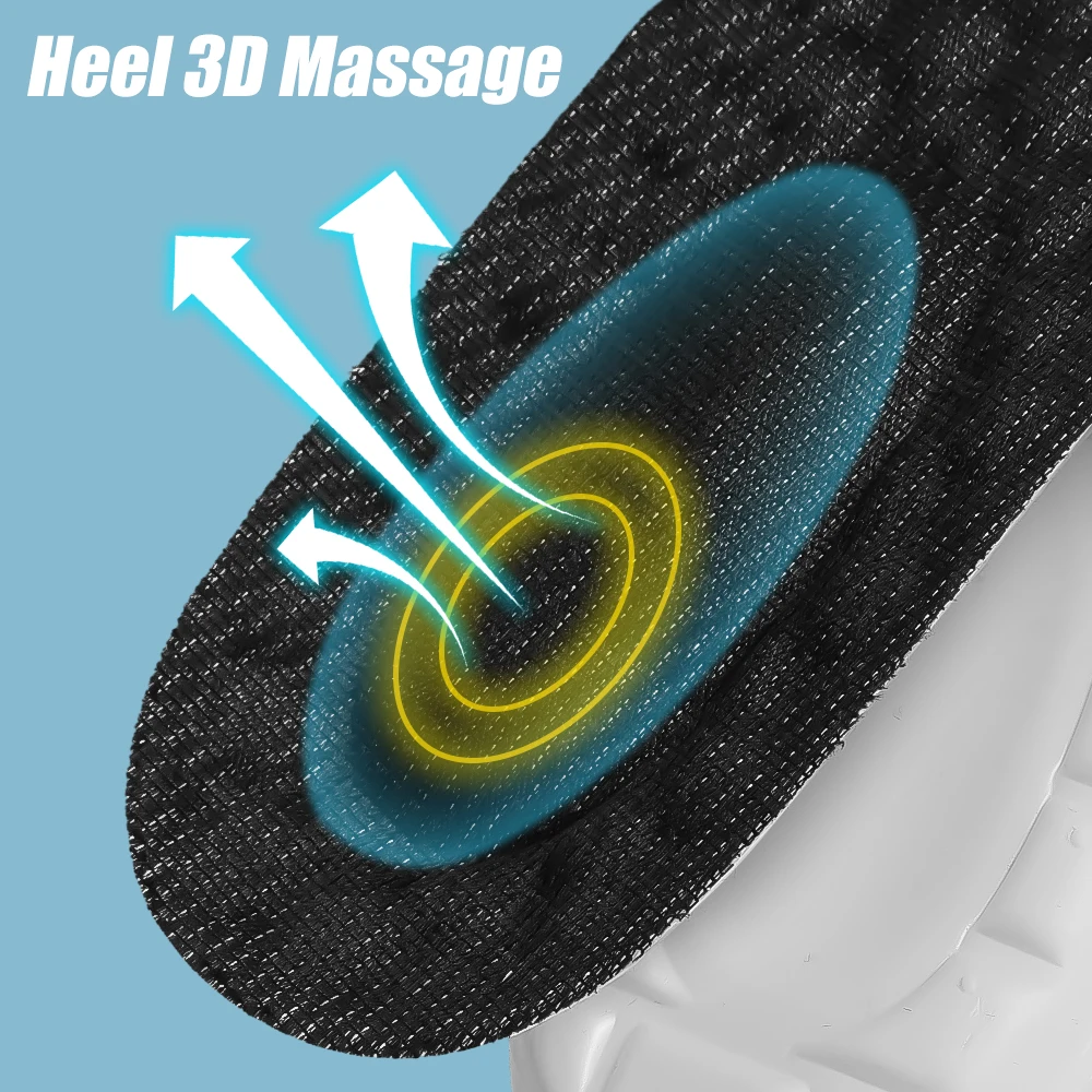 Latex Massage Insoles Orthopedic Sport Insoles Soft Breathable High-elasticity Shock Absorption Running Shoe Pad for Men Women