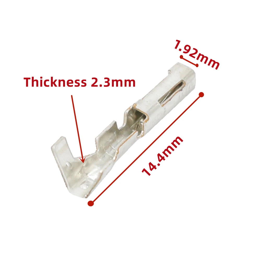 50 PCS 1mm Type Crimping Terminals Pin For Auto Connector Plug Replacement 173681-1 173716-1 175062-1 175180-1