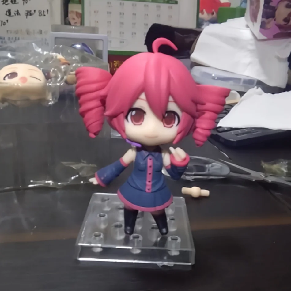 11cm Utau Kasane Teto Anime Figur Chibi Figur PVC Action-Modell Spielzeug Sammlerstück Ornament Mädchen Geburtstagsgeschenke – Detail 9