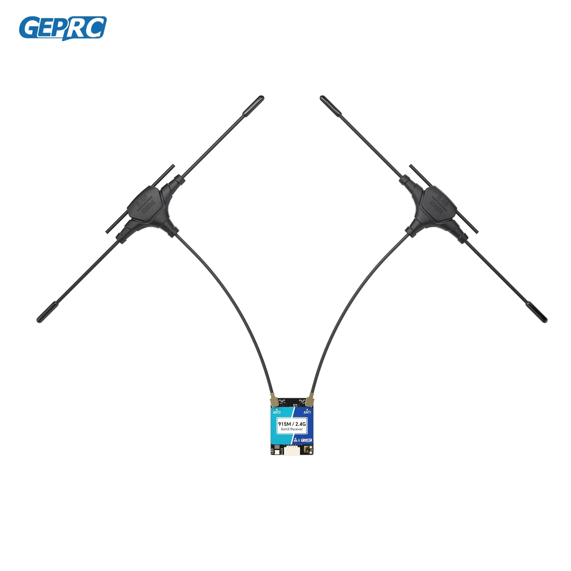 GEPRC ELRS 915M/2.4G GemX Gemini Dual Frequency Receiver FPV Crossover Aircraft