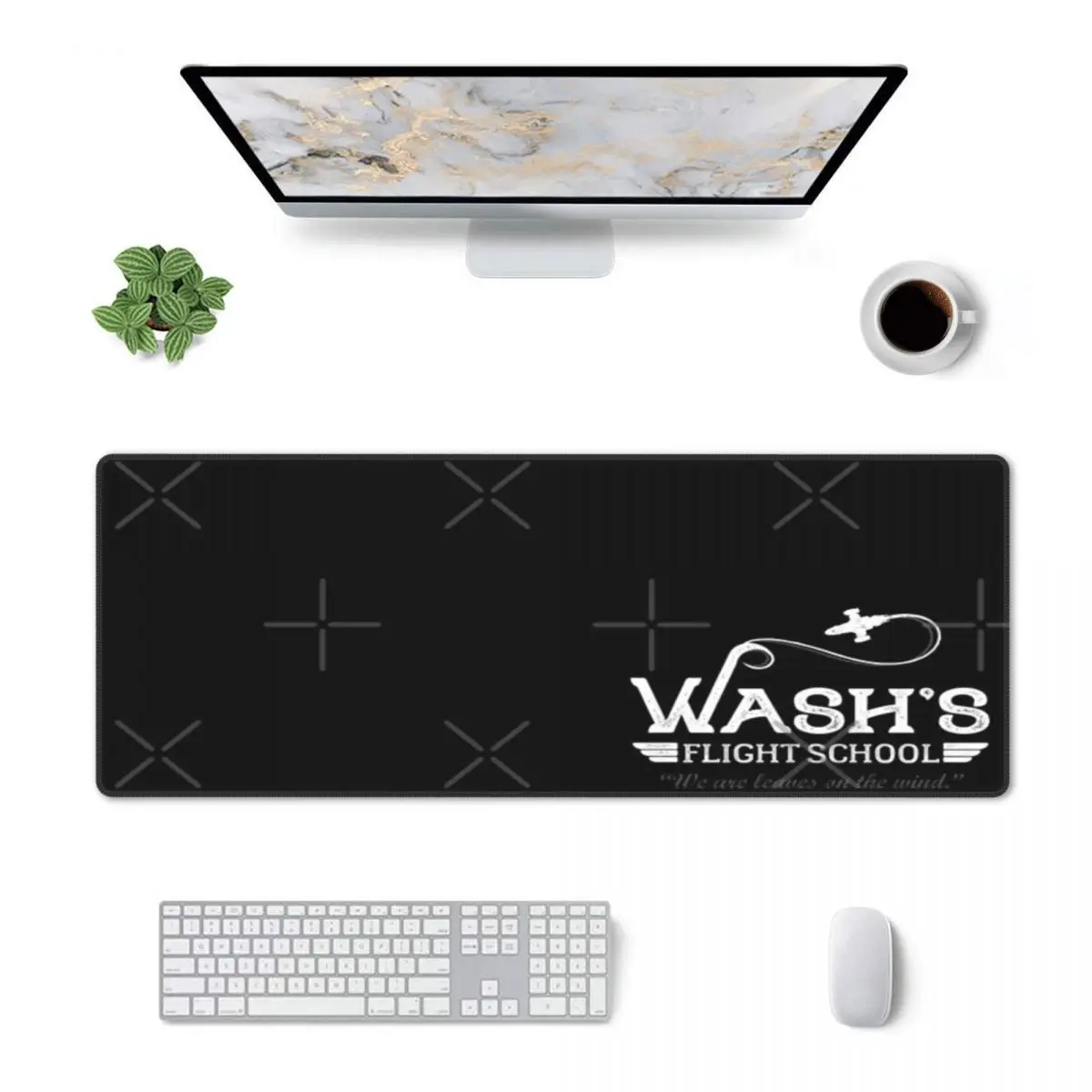 Wash S Flight School Rubber Keyboard Pads