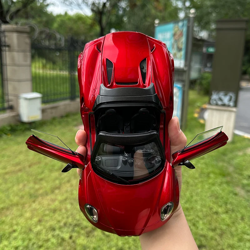 Autart-alfa romeo 4c-合金スポーツカーモデル,コレクションギフト,友人と家族のためのディスプレイ,aa 1:18