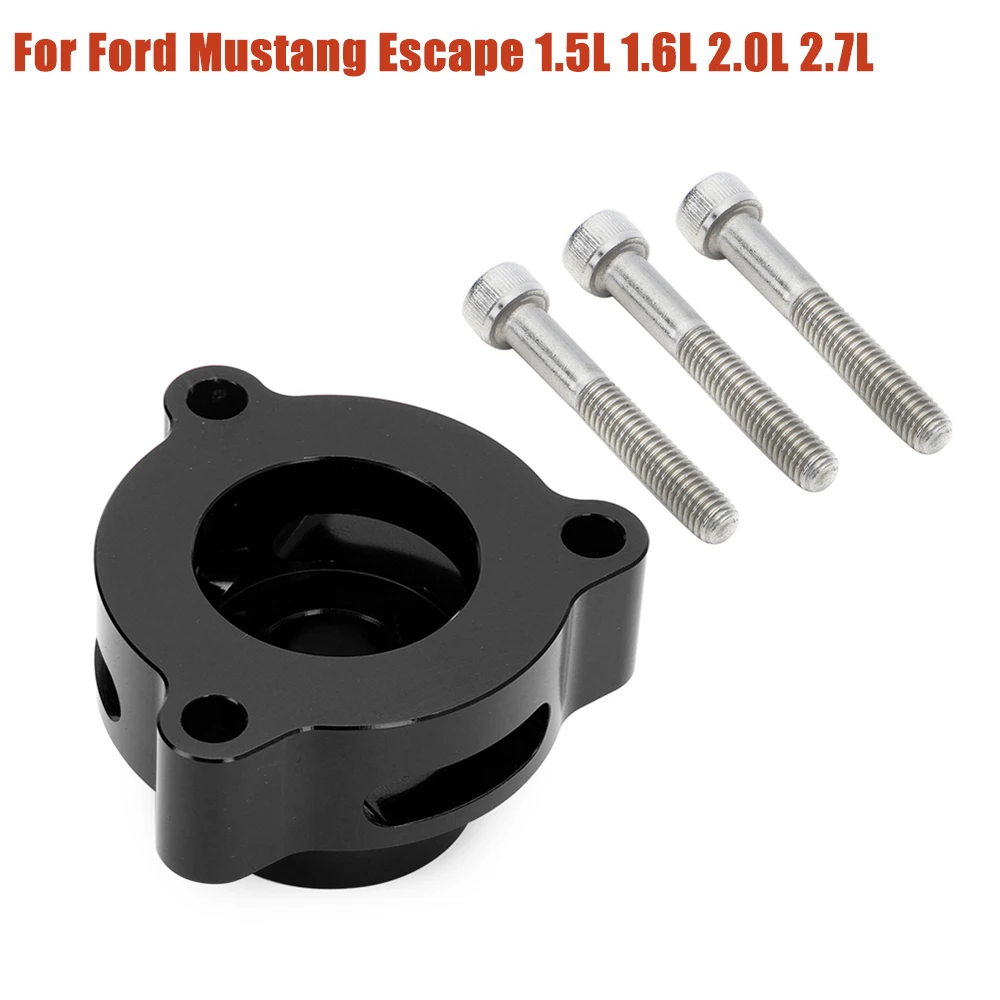 For Ford Turbo Blow Off Valve Adapter BOV Kits Mustang Fusion Fiesta Escape Car Accessories Adjuable Spacer BOV 1000RD