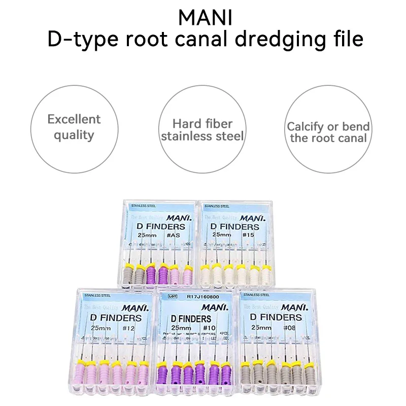 Dental instruments Dentist materials endodontics files D-type root canal dredging file dental tool dental office supplies