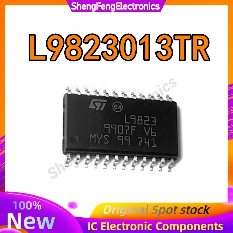 1 peça l9823 l 9823013 TR EL 9823013 Interruptor de distribuição TR SOP24 painel de ar condicionado chip vulnerável driver low-end de oito vias