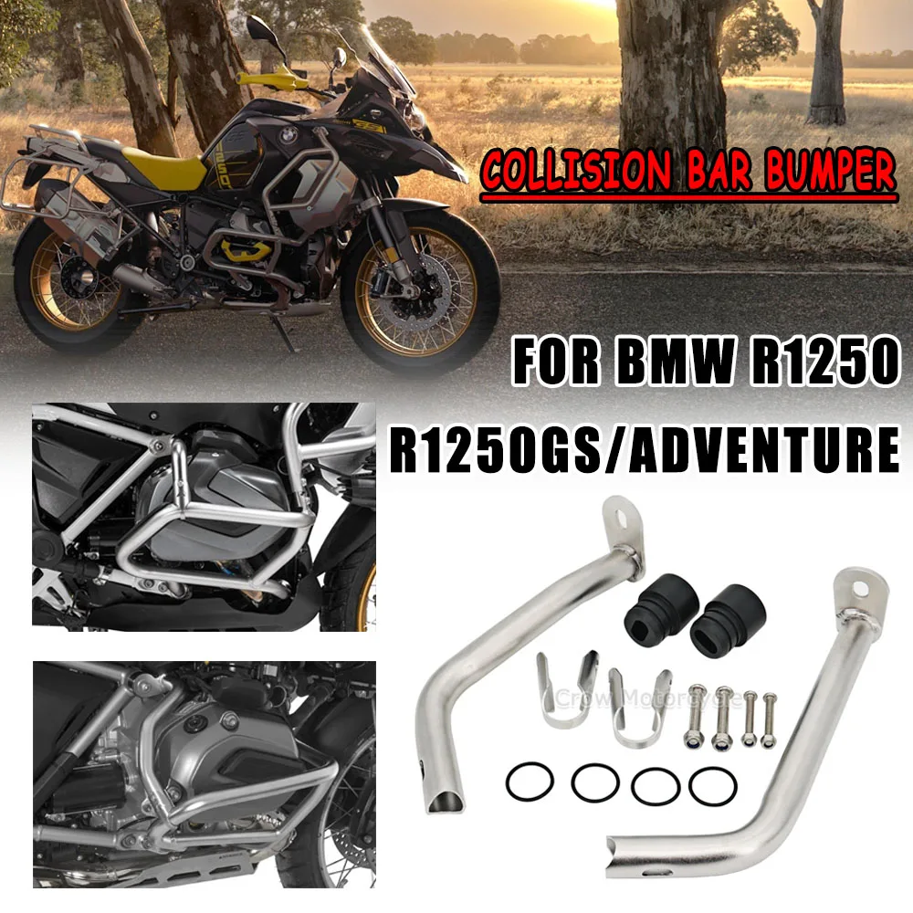 

New For BMW R1250GS R 1250GS 1250 GS Adventure ADV NEW Motorcycle Engine Crash Bar Bumper Frame Protection Reinforcement Bar Kit