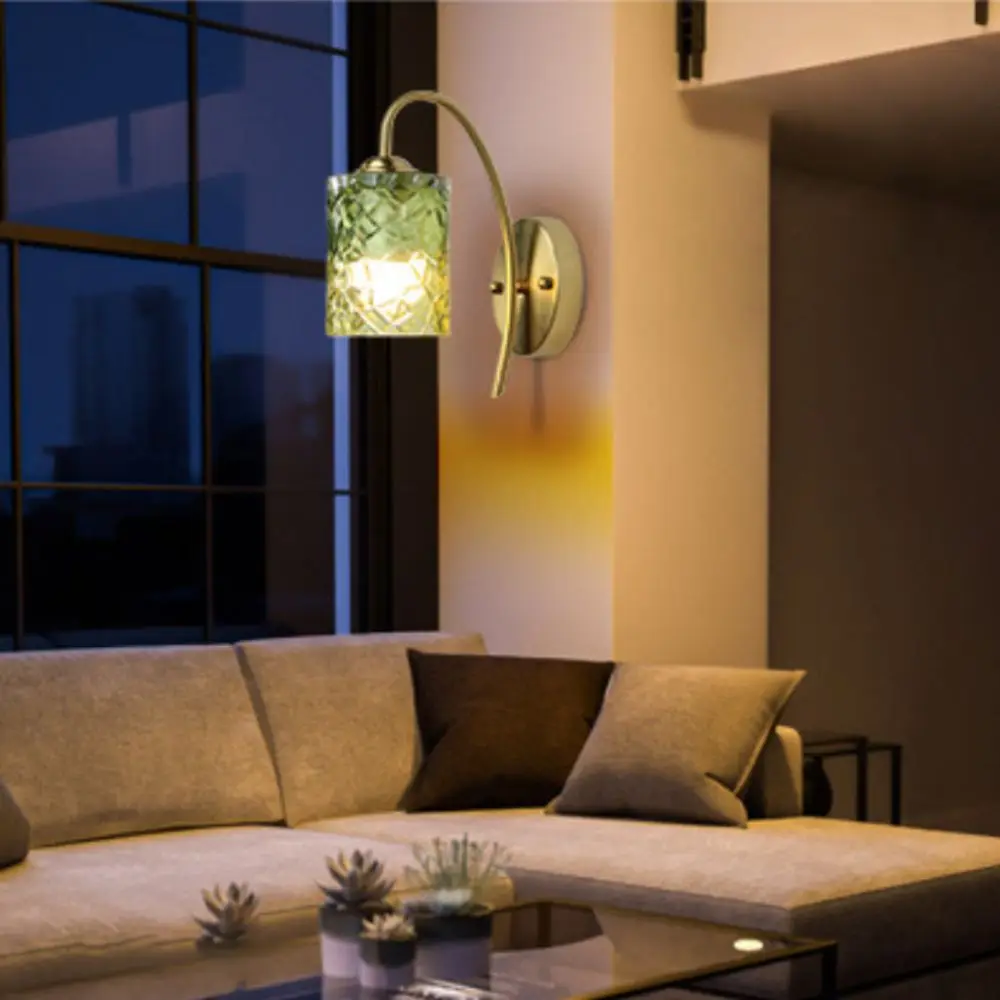 

Светодиодный настенный светильник Starry Glass с абажуром 360° ° Регулируемая функция с регулируемой яркостью, звездное стеклянное бра, современный трехцветный светильник