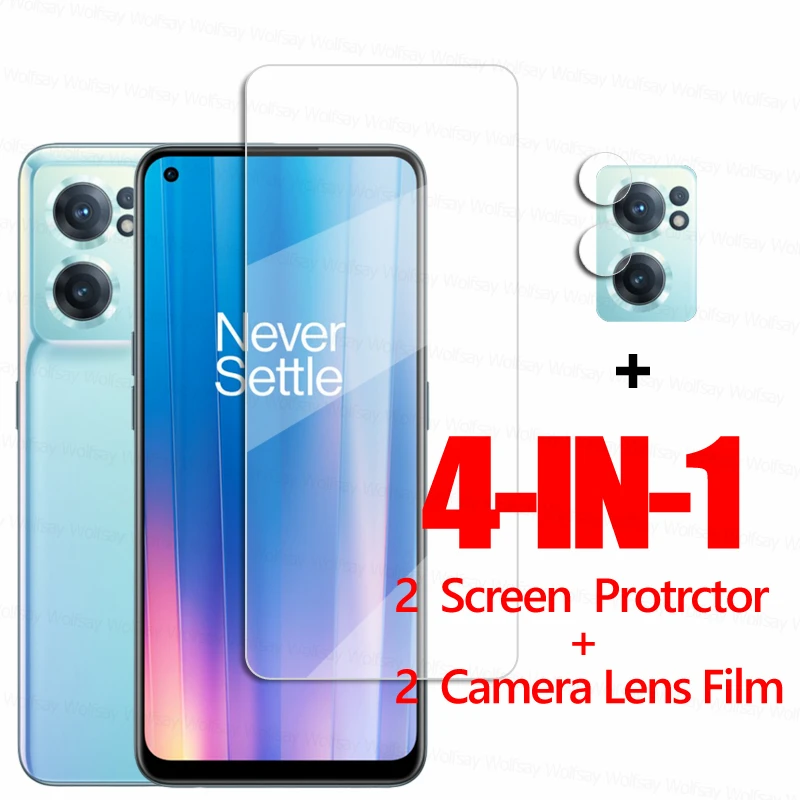 Clear Glass For OnePlus Nord CE 2 5G Glass Screen Protector OnePlus Nord CE 2 5G Tempered Glass Phone Film OnePlus Nord CE 2 5G