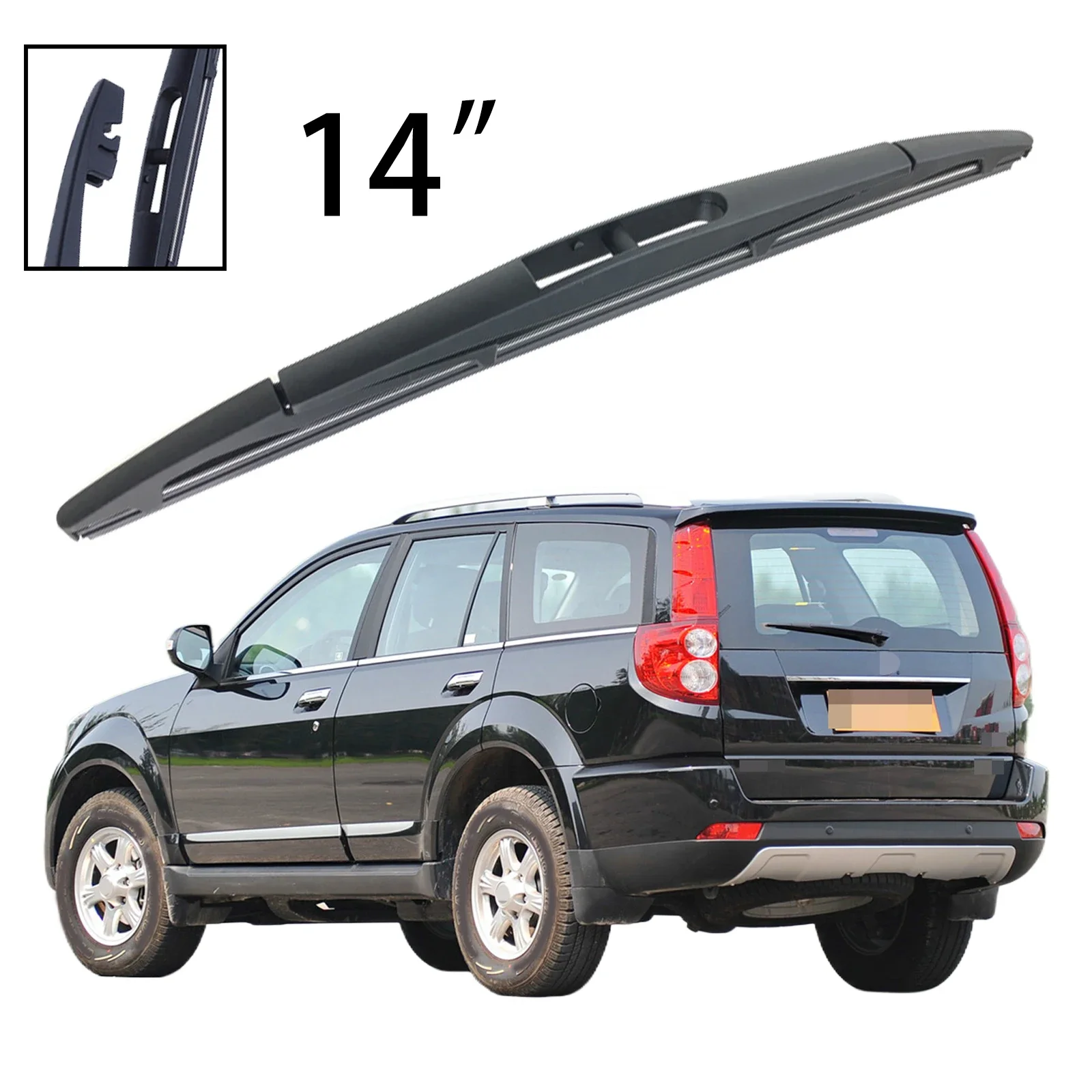 

For Great Wall Hover Haval H5 2010-2015 Car Accessories 14" Rear Windshield Windscreen Washer Wiper Blade