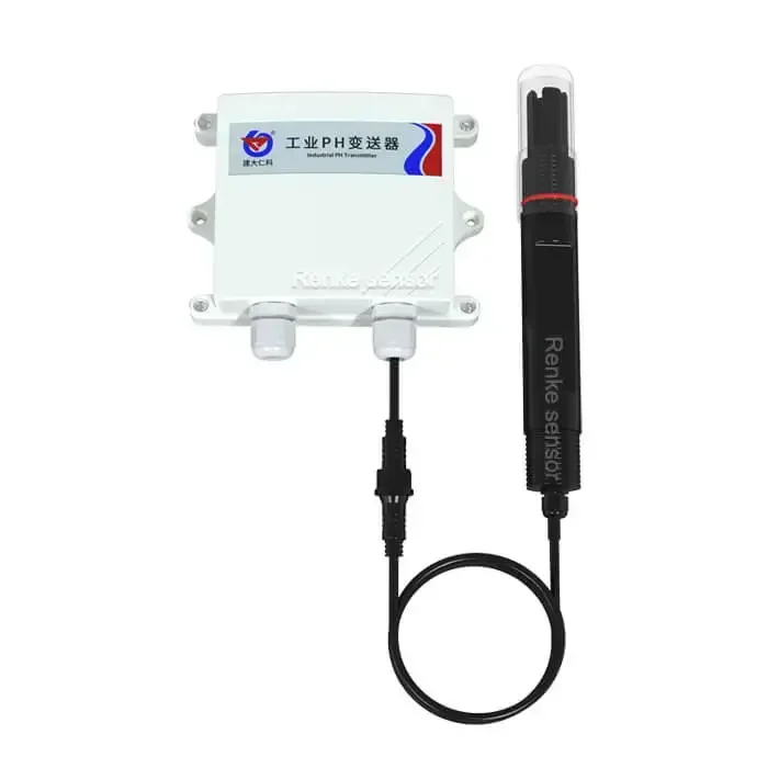 Renke Anti-corrosion aquaculture sewage wastewater ph sensor probe industrial water ph meter