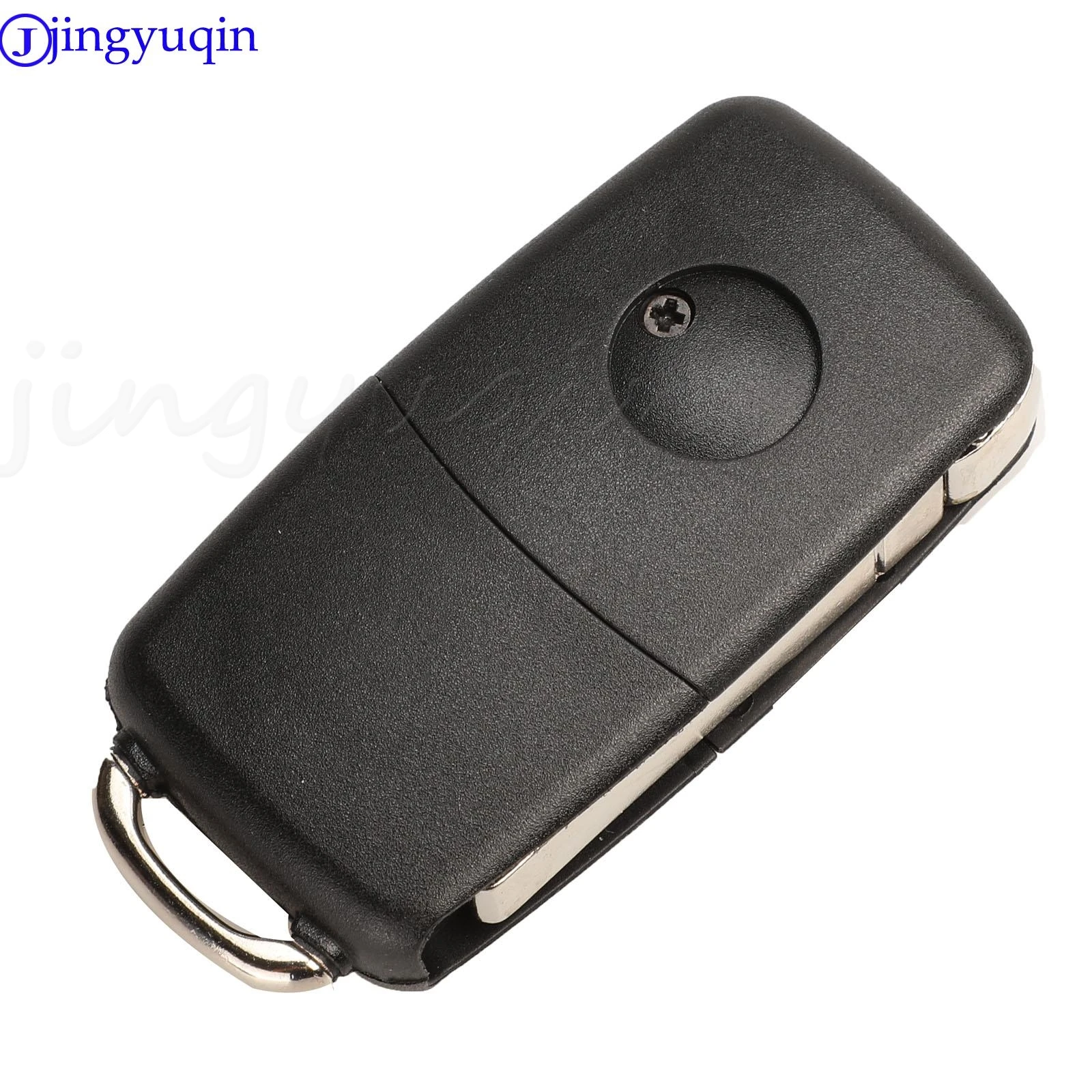 Jingyuqin 3 przyciski odwróć zdalny kluczyk do VW PASSAT Polo siedzenie do skody Polo/Golf/Beetle 1J0959753 DA/AH 1K0959753G 434Mhz ID48