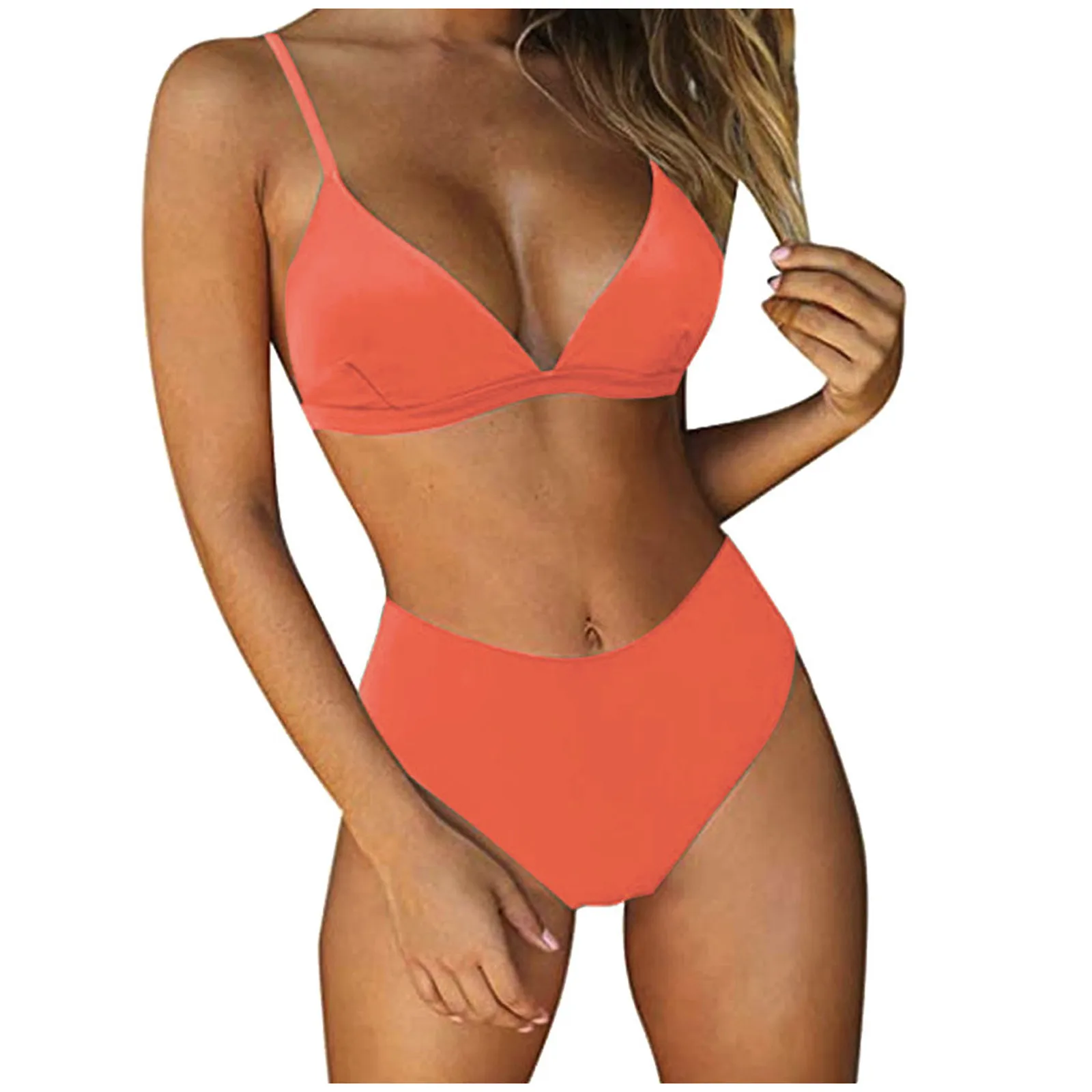 Women Bandeau Padded Push Up Swimsuit Swimwear Beachwear Swimwear Bikini Set