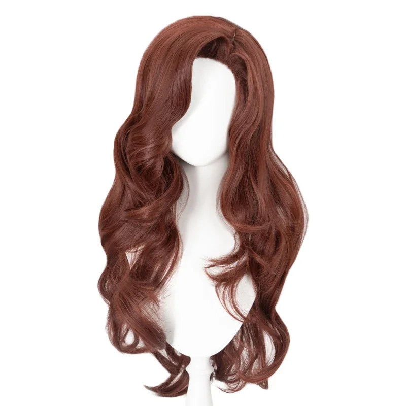 Perruque de cheveux longs bouclés bruns pour femmes, perruque de loup Clawdeen, Anime Cosplay, WakuWaku, degré de chaleur, Noël, en stock