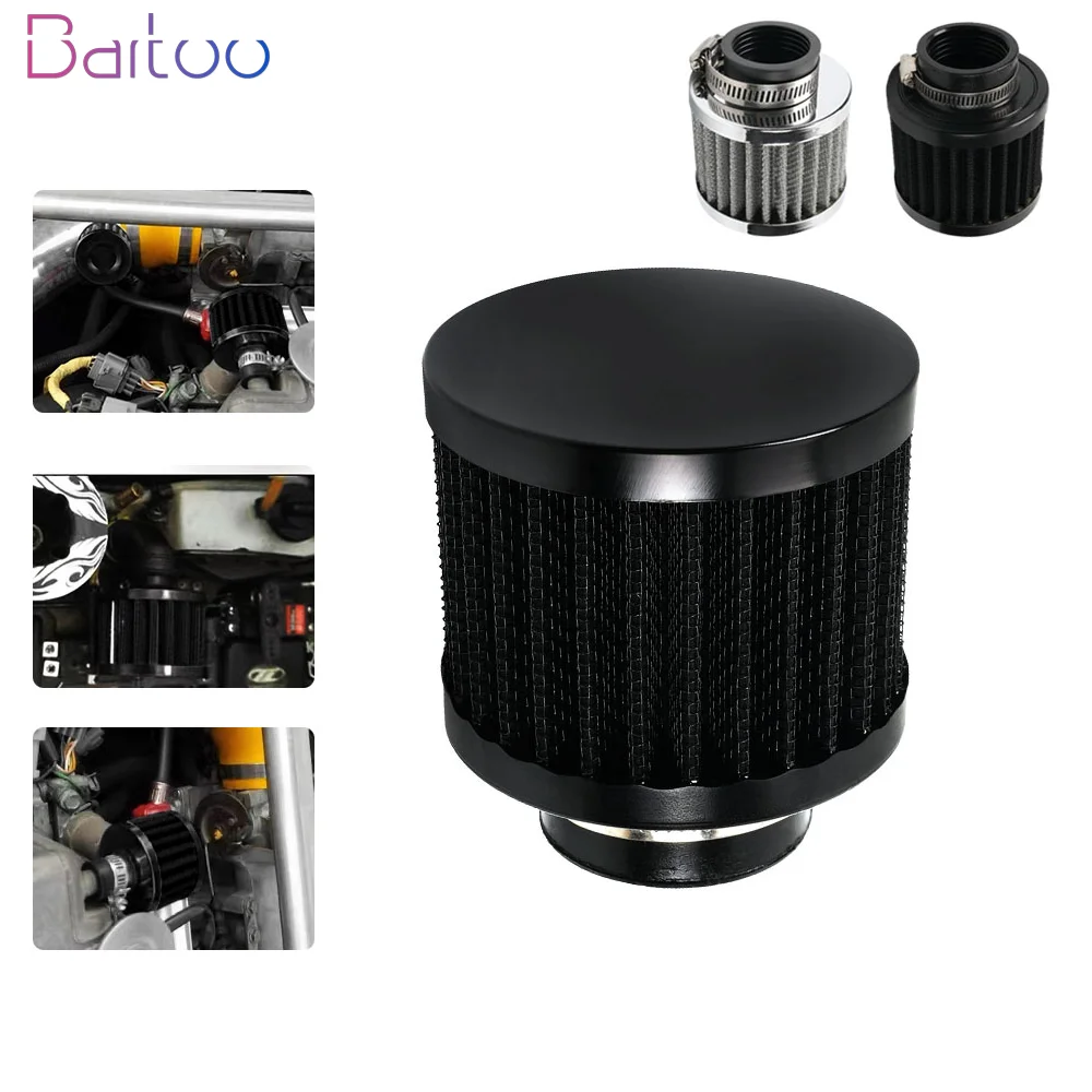 New 35MM Air Filter Mesh Cold Air Cleaner Filter Crank Case Turbo Vent Breather Car Air Intake Filter Induction Kit OFI078