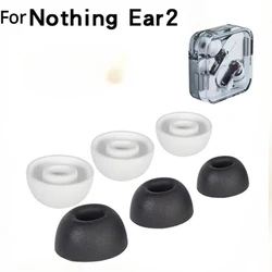 Silicone Eartips for Nothing Ear2 Tips Comfortable Ear Tips Pad Earplug Silicone in Ear Eartip Plugs Replace Headphone Cap Cover