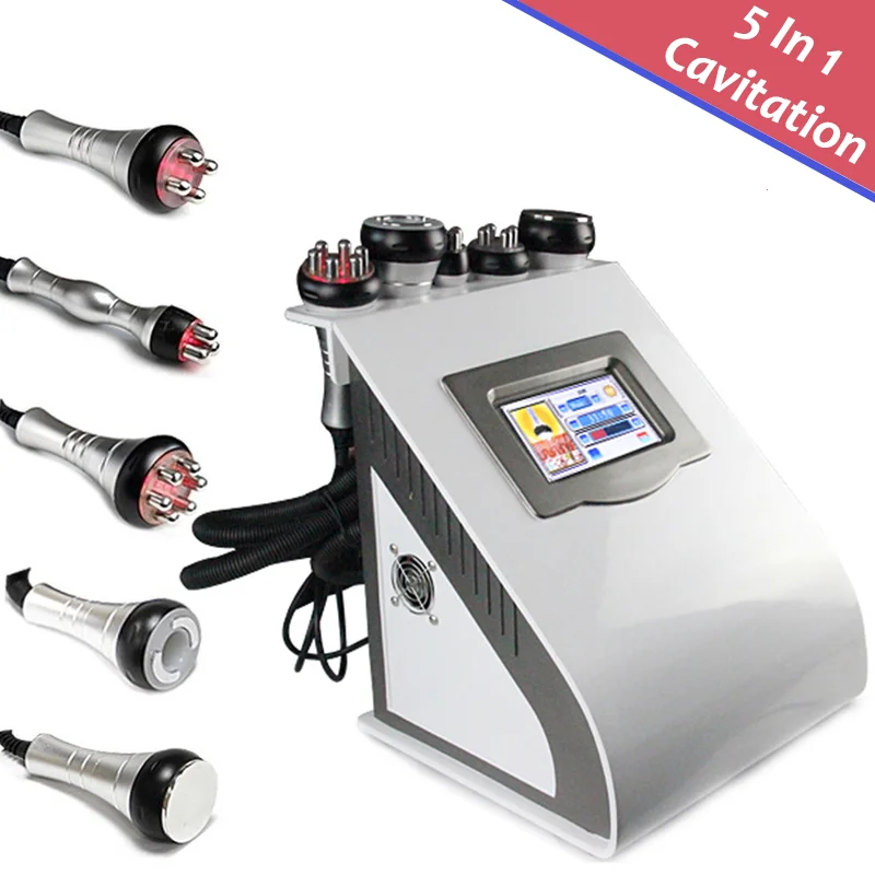 

Hot Sale 5 In 1 40K Vacuum Cavitation System Multipolar RF Ultrasonic Weight Loss Body Slimming Liposuction Machine For SPA