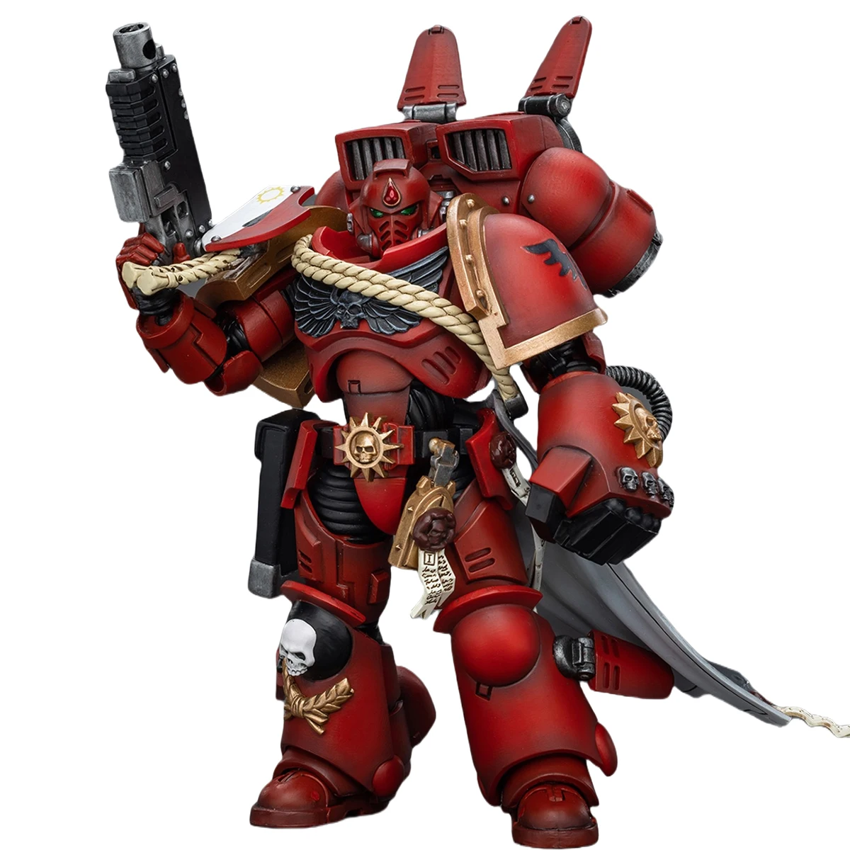 Фигурки HiPlay JOYTOY Warhammer 40,000 1/18 Blood Angels Captain With Jump Pack JT4997