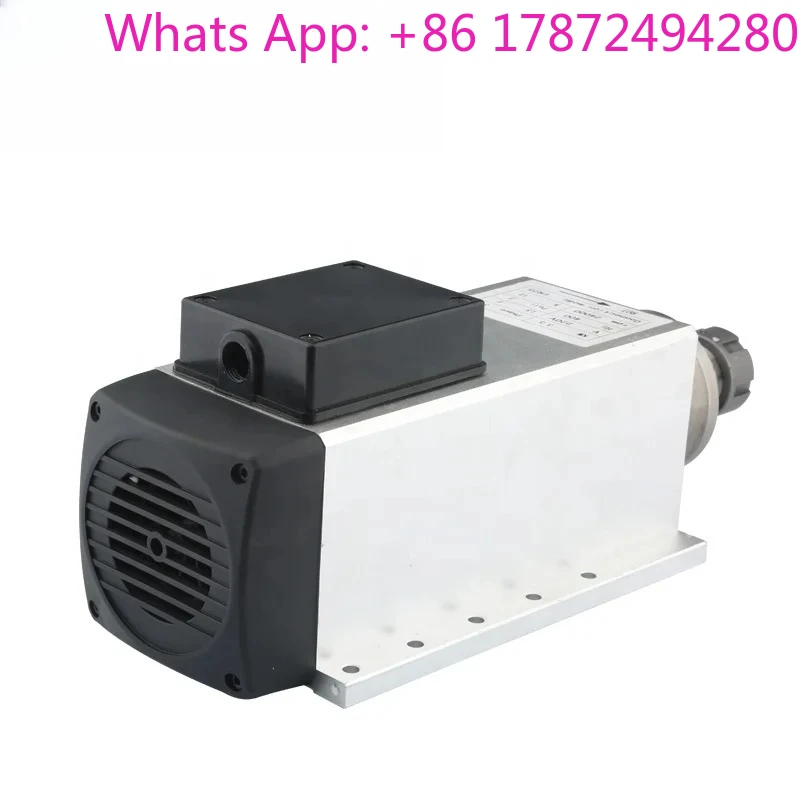 Hot Selling CNC Router Engraving Lathe Machine Motor Spindle 3.5 Kw Ac 220v 380v Er25 18000 Rpm Air Cooled Spindle Motor