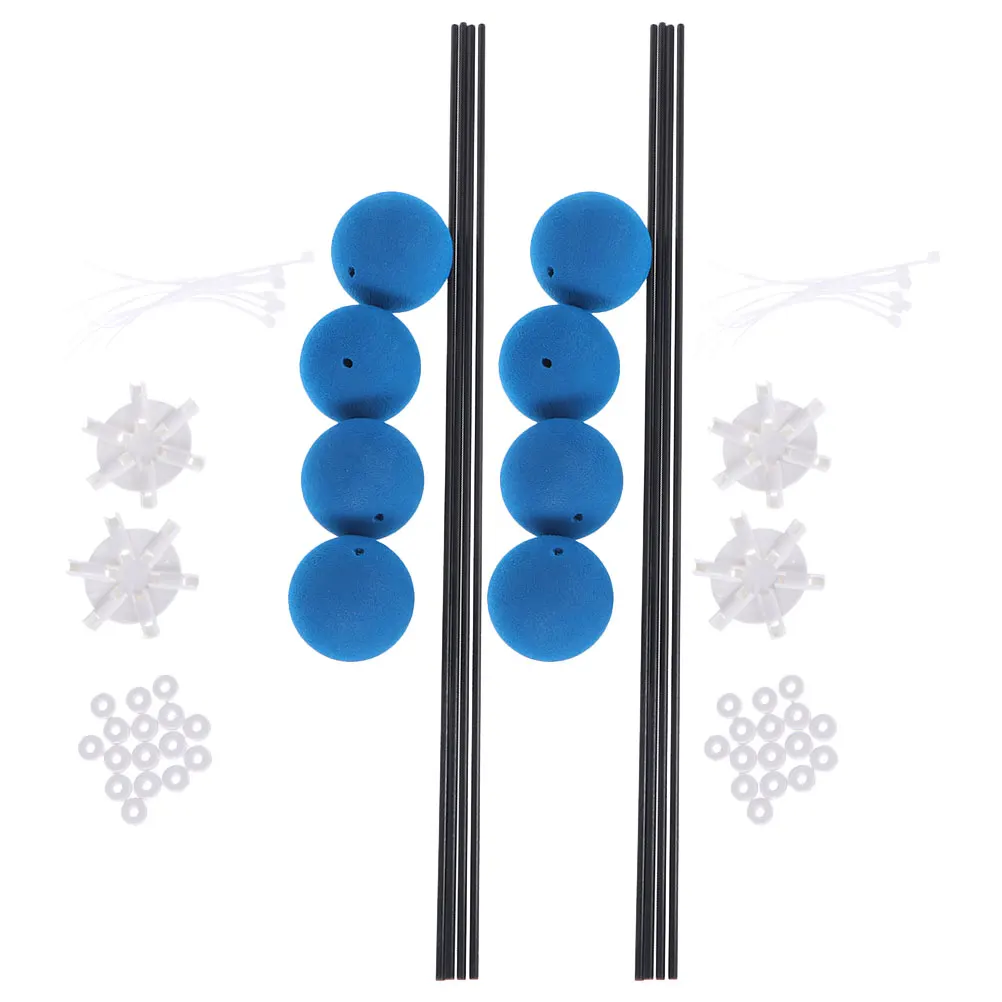 

2 Sets Remote Control Aircraft Accessories Helicopter Parts Plastic for