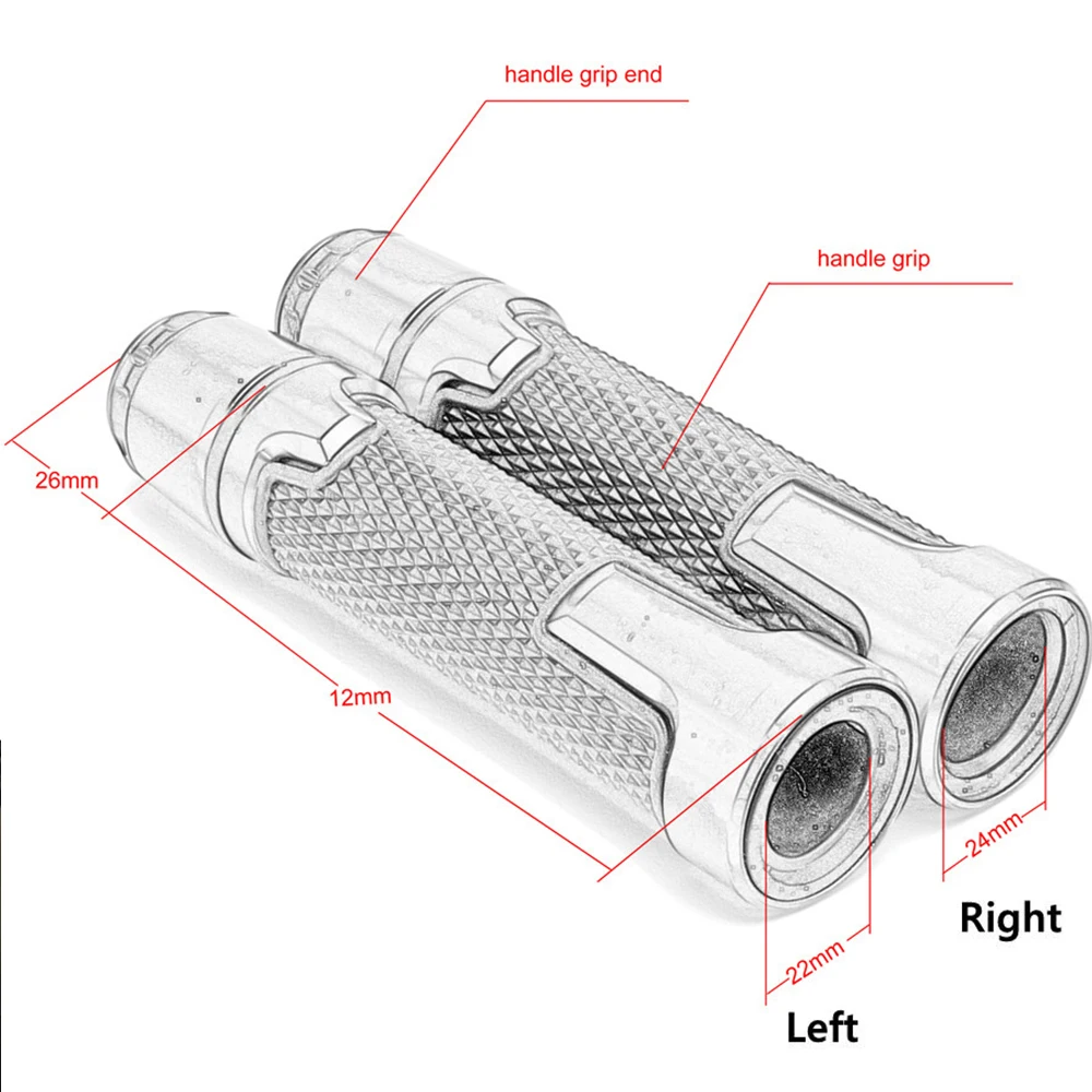 For KYMCO DownTown DT 200i 300i 350i 125 200 250 350 Motorcycle High quality Handle and ends Handlebar Grip Fast Shipping